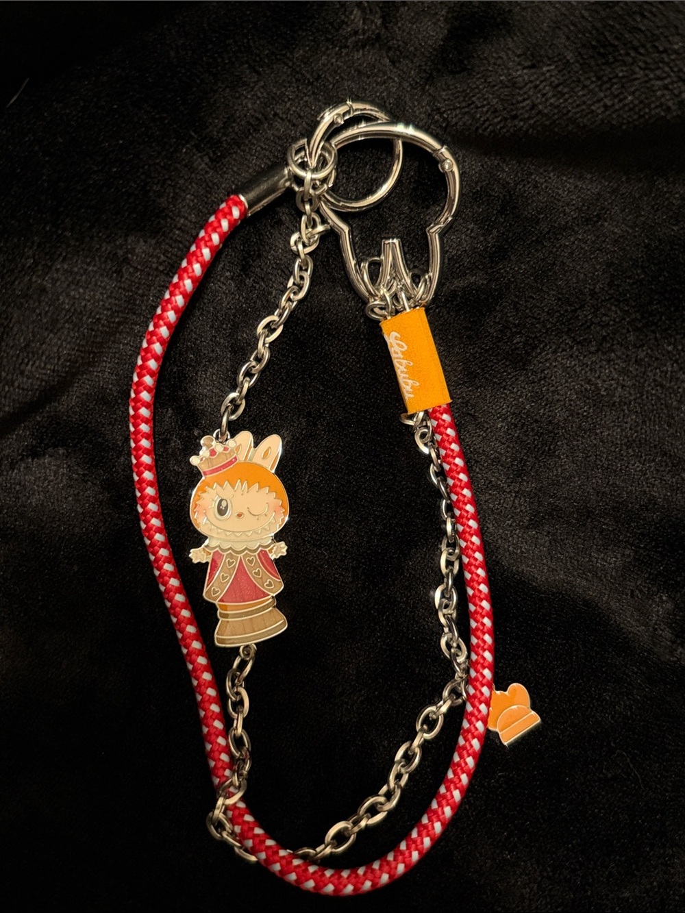 Labubu Pop Mart Monsters Let’s Checkmate Series “The Queen” Confirmed Keychain
